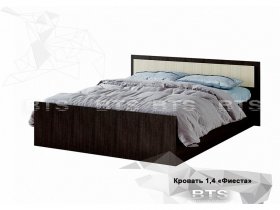 Кровать двуспальная 1,4м LIGHT Фиеста (BTS) в Норильске - norilsk.mebel-nsk.ru | фото