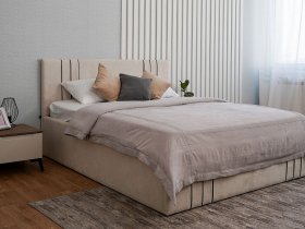 Кровать двуспальная 1,8м с подъем. мех. Леванте в Норильске - norilsk.mebel-nsk.ru | фото
