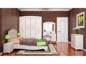 Модульная спальня Каролина в Норильске - norilsk.mebel-nsk.ru | фото